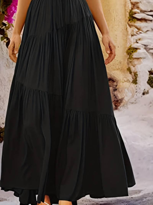 Timeless Black Maxi Skirt