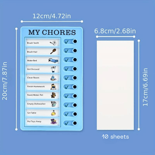 Kids' Chore Chart Tracker