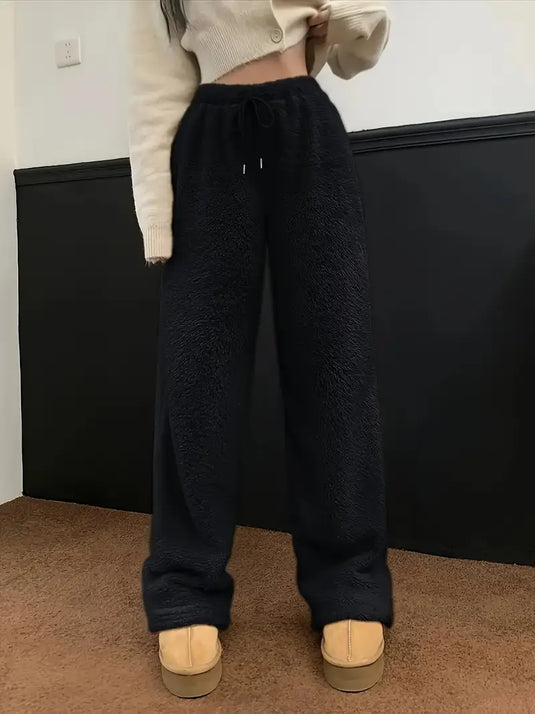 Cozy Fleece-Lined Trousers