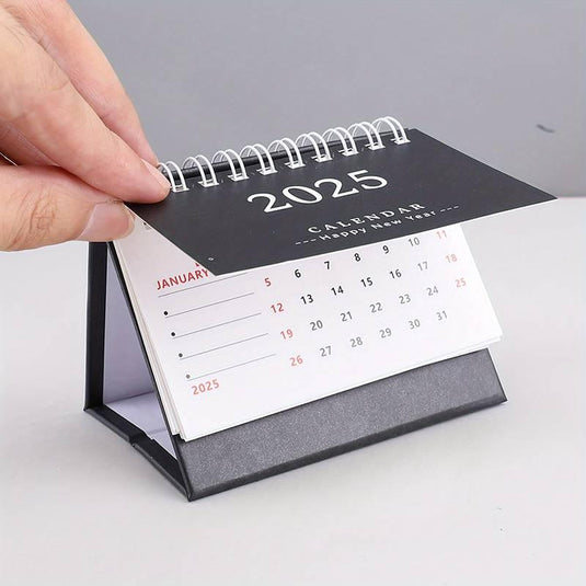 Mini 2025 Desk Calendar