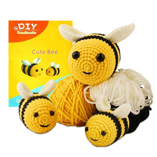 Busy Bee Amigurumi Kit - Perfect for Beginners