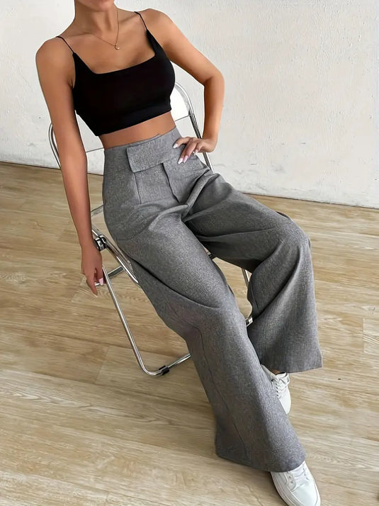 Wide-Leg Loose Pants