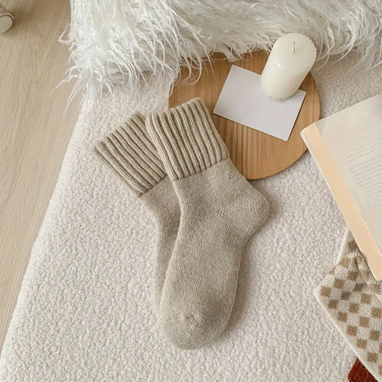 Cozy Knit Socks Set