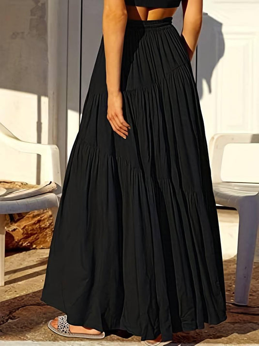 Timeless Black Maxi Skirt