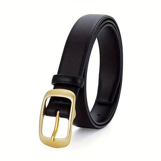 Genuine Leather Buckle Belt