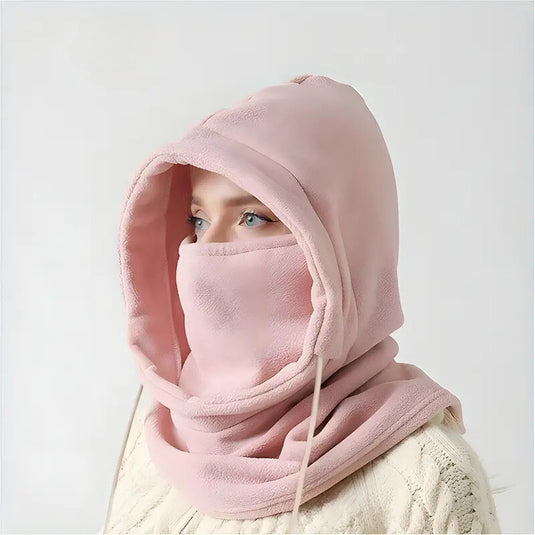 Hooded Fleece Neck Warmer