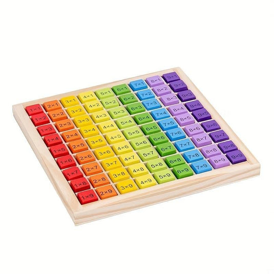 Montessori Wooden Multiplication Table