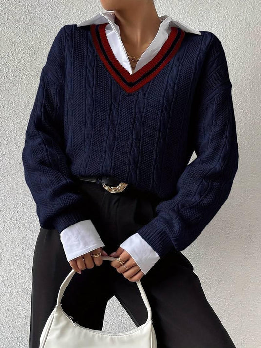 Classic Cable Knit Sweater