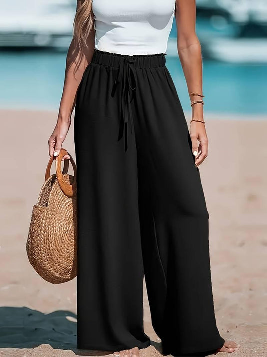 High-Waist Wide Leg Pants