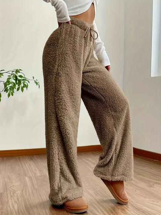 Cozy Fleece-Lined Trousers