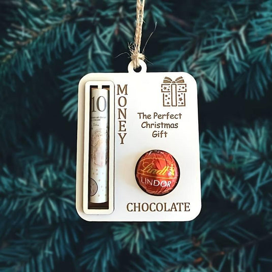 Christmas Money & Chocolate Gift Holder Ornament