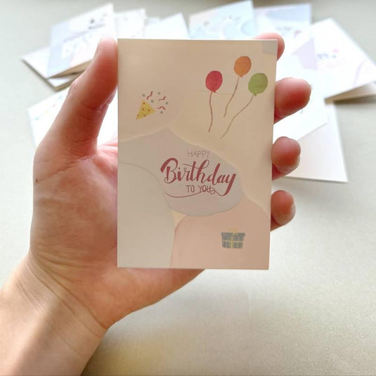 Birthday Wishes - 16 Mini Card Set