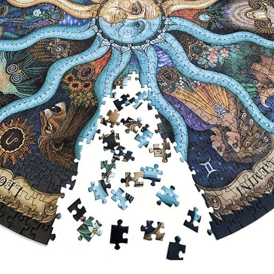 Zodiac Wheel Puzzle