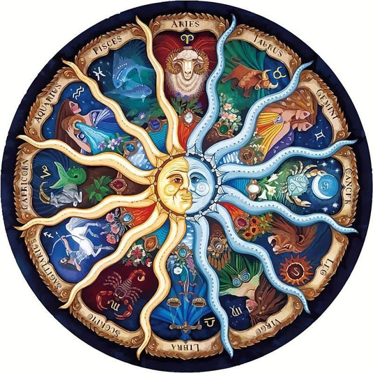 Zodiac Wheel Puzzle