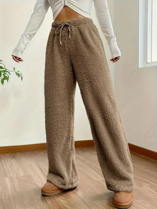 Cozy Fleece-Lined Trousers