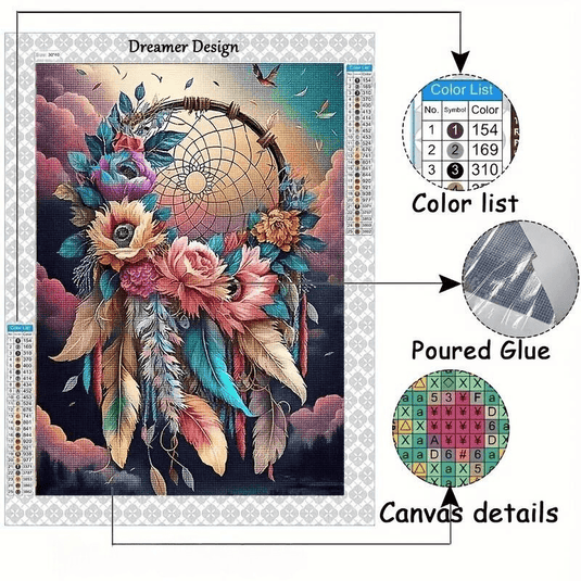 Dreamcatcher Diamond Painting Kit