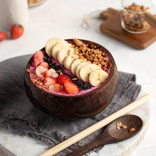 Eco Coconut Bowls Set - 4 Pieces