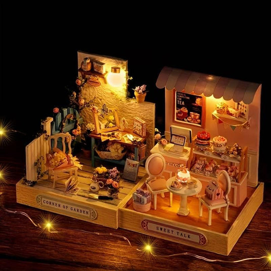 Miniature DIY Dollhouse Kit