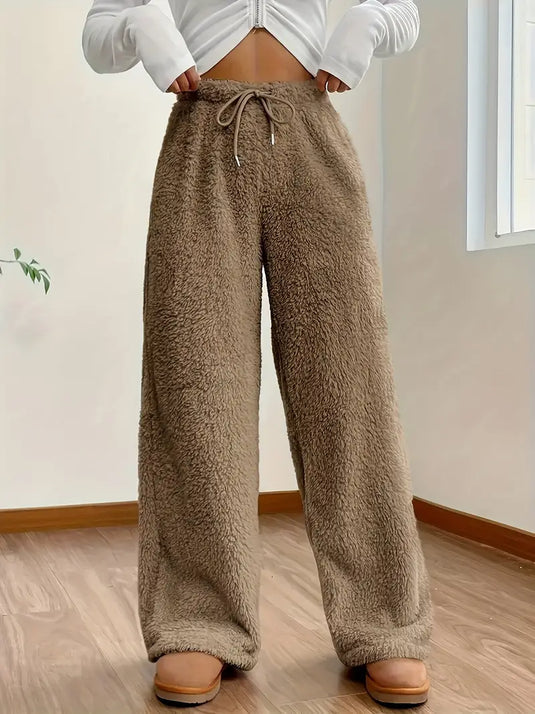 Cozy Fleece-Lined Trousers