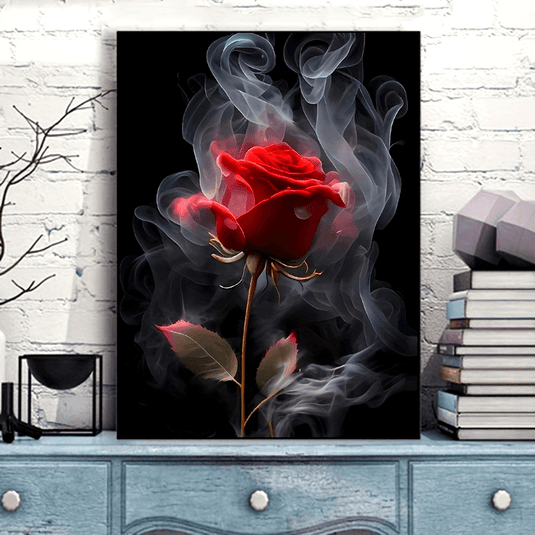 Mystic Rose Smoke 5D Diamond Painting Kit