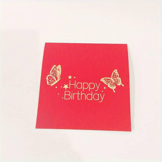 3D Pop-Up Birthday Cake Card