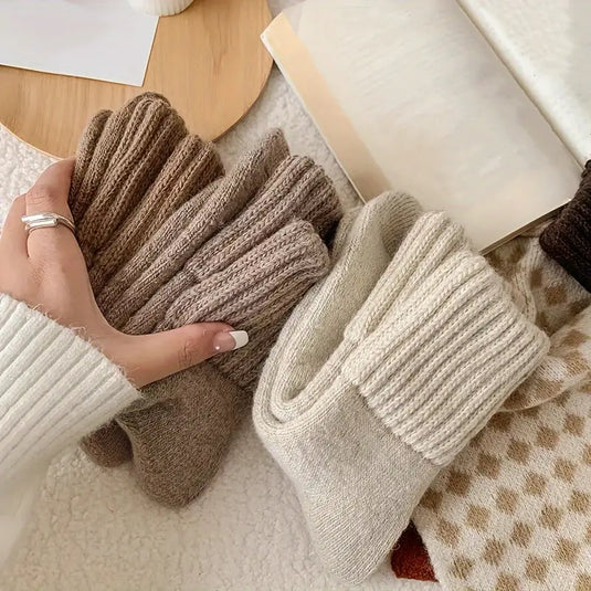 Cozy Knit Socks Set