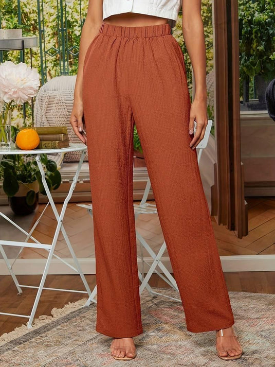 High-Waisted Palazzo Pants