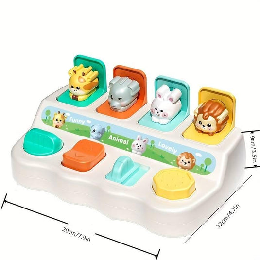 Montessori Pop-Up Animal Fun Playset