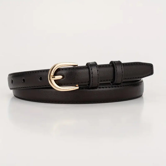 Half Oval Buckle Belt