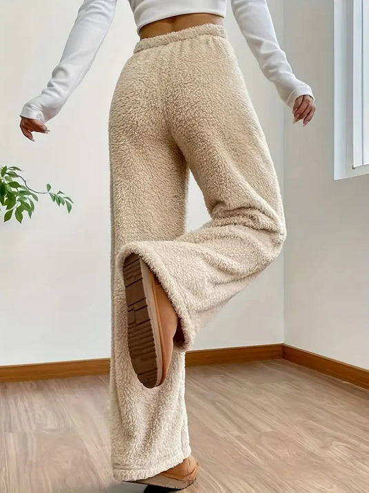 Cozy Fleece-Lined Trousers