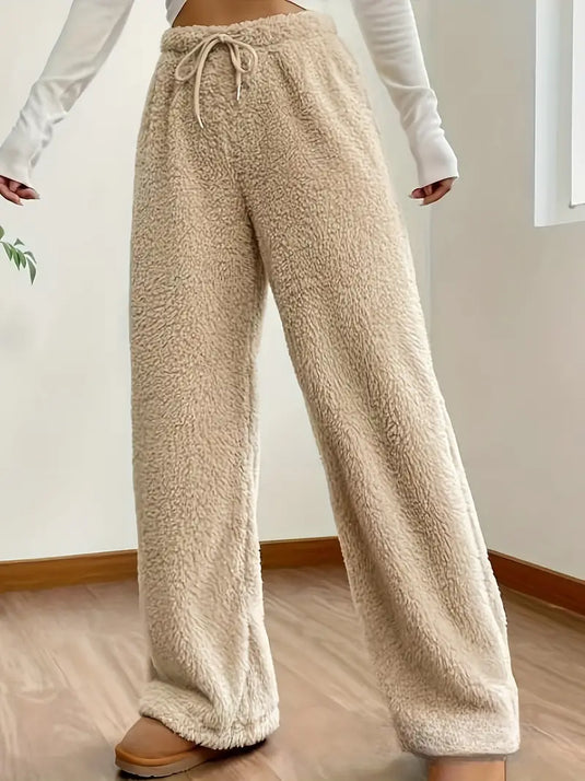 Cozy Fleece-Lined Trousers