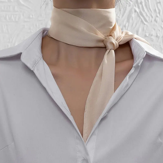 Satin Slim Scarf