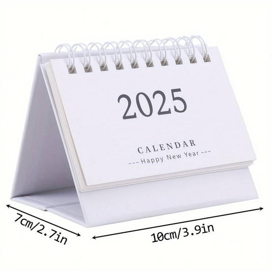 Mini 2025 Desk Calendar