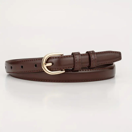 Half Oval Buckle Belt