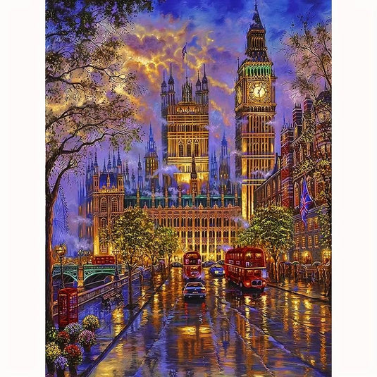 London Night Diamond Painting Kit