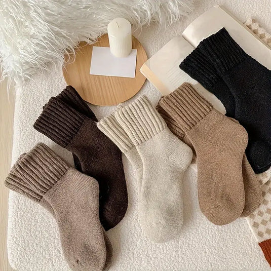 Cozy Knit Socks Set