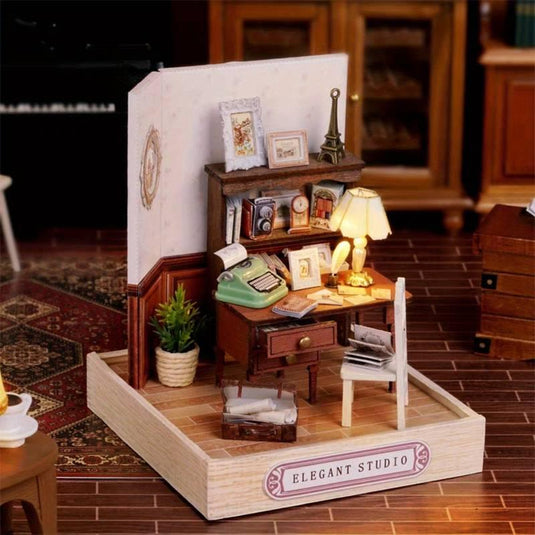 Miniature DIY Dollhouse Kit