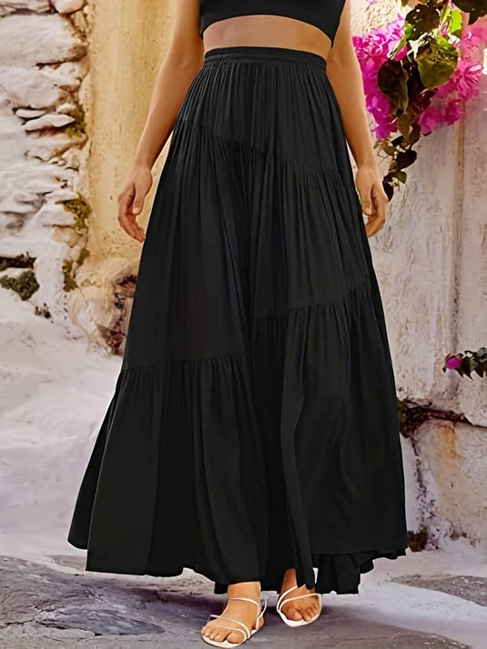 Timeless Black Maxi Skirt