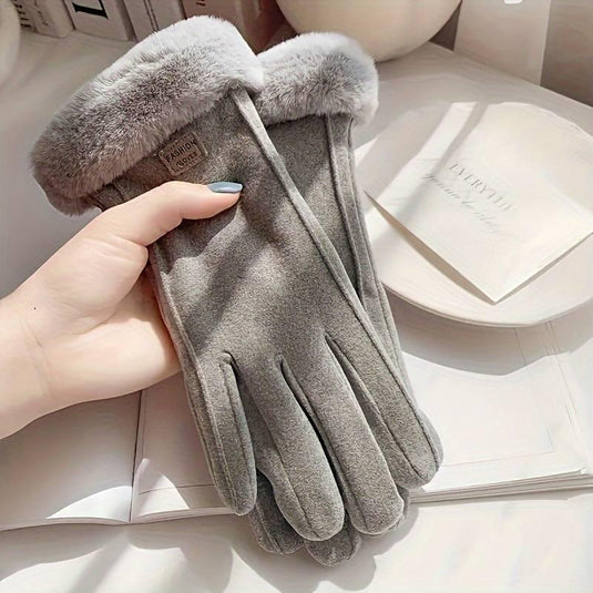 LuxeTouch Fleece-Lined Winter Gloves