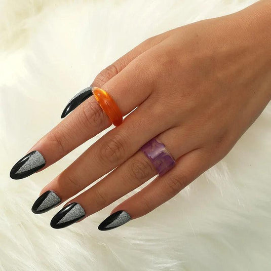 Serena Bold Resin Ring Set™