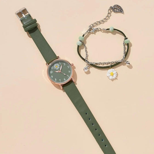 Remi Daisy Charm Watch Set™