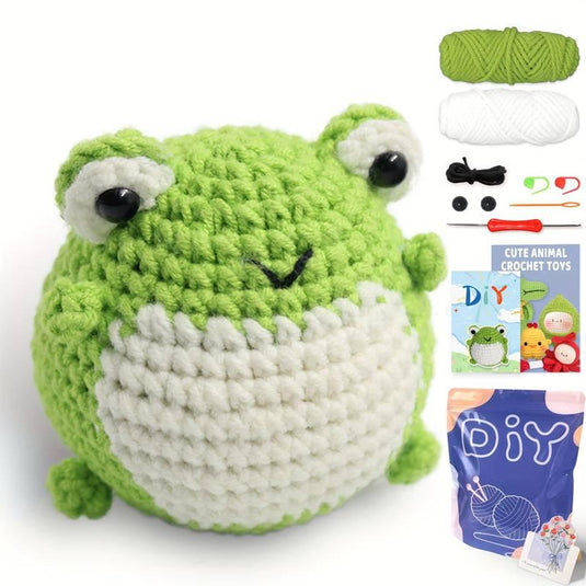 Froggy Crochet Kit - Beginners Friendly