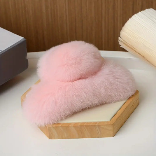 Plush Faux Fur Hair Clip™