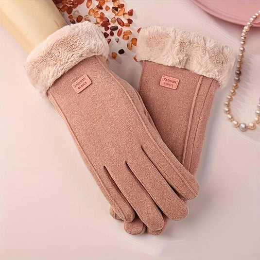 LuxeTouch Fleece-Lined Winter Gloves