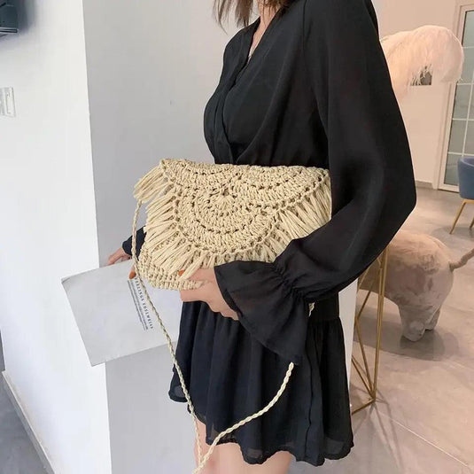 Madeleine Crocheted Flap Bag™