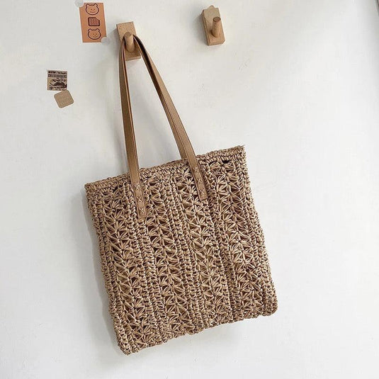 Rose Shoulder Woven Bag™